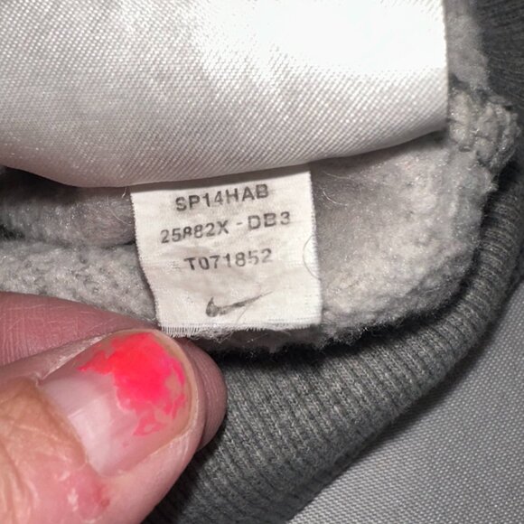 Arizona Diamondbacks Nike Center Swoosh Hoodie Medium MLB Baseball DBacks Grey - Picture 9 of 10